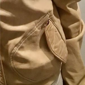 Giorgio Brato Silk Lined, made in Italy, Leather Moto.  Supple city!  42